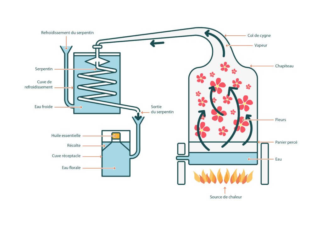 Schéma distillation