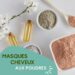 recettes masques cheveux avec des poudres